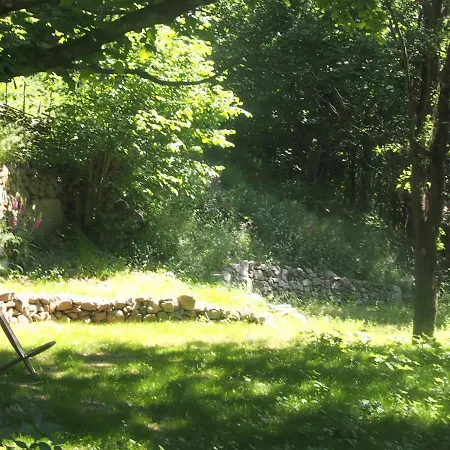 Grande Tente Tipi En Pleine Foret Burzet Exterior photo
